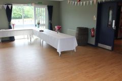 The New Hall as a reception room