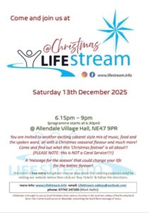 Lifestream - doors open 6.15pm, event starts at 6.30pm @ Main Hall, Small Hall,Kitchen, Green Room, foyer, bar