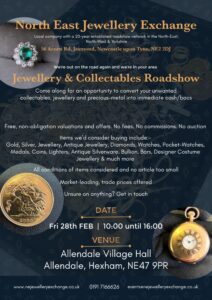 Jewellery & Collectables Roadshow Event @ Small hall