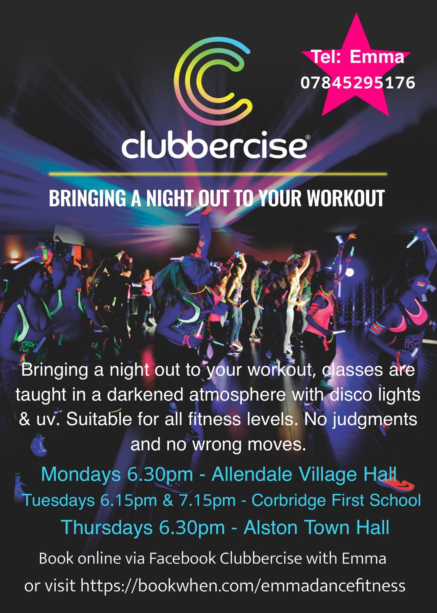 Clubbercise with Emma