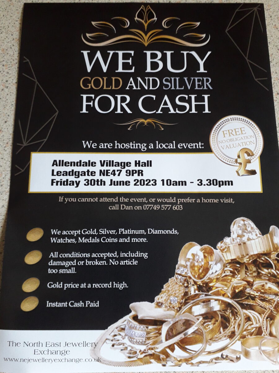 We buy for cash